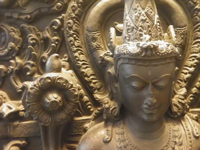 Solar disc on Surya, the sun-god